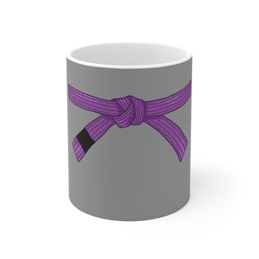 Ceramic Mugs (11oz\15oz\20oz)Purple Belt