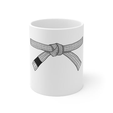 Ceramic Mugs (11oz\15oz\20oz)White Belt