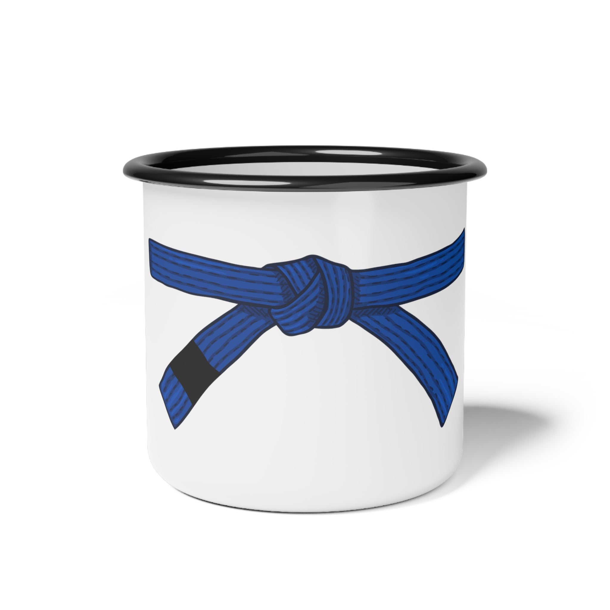 Enamel Camp Cup Blue  Belt